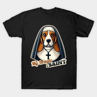 Beagle nun T-Shirt